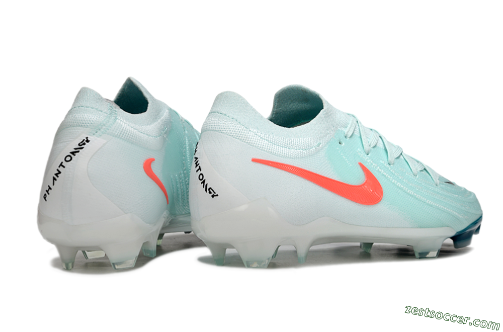 Nike Phantom GX 2 Elite FG Low-Tops Soccer Cleats - Jade/Red/Black 6