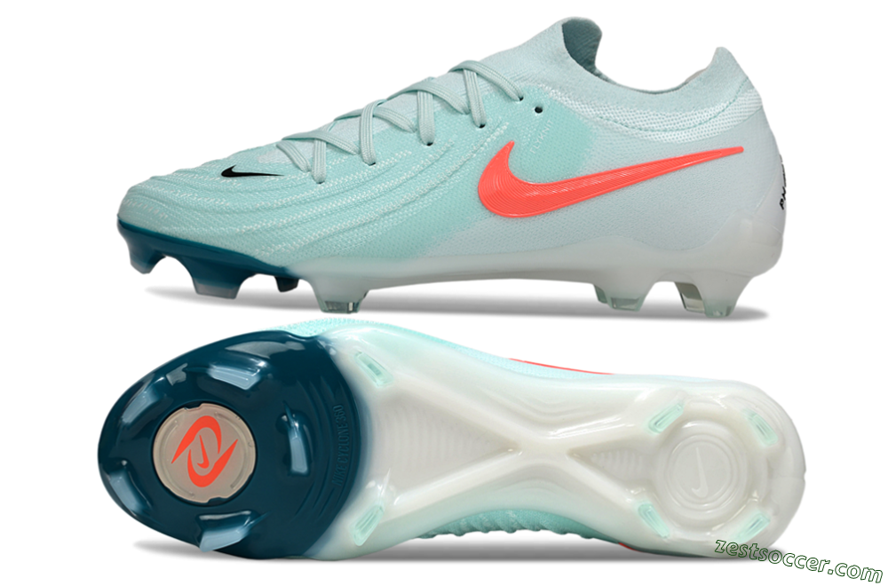 Nike Phantom GX 2 Elite FG Low-Tops Soccer Cleats - Jade/Red/Black 1