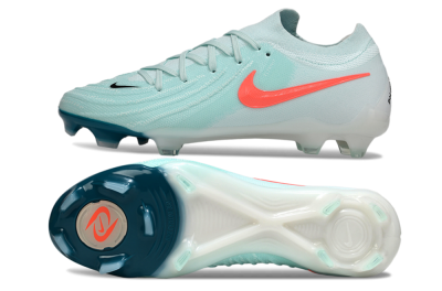 Nike Phantom GX 2 Elite FG Low-Tops Soccer Cleats - Jade/Red/Black