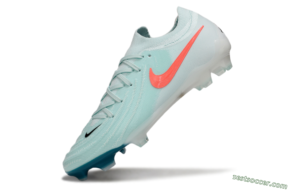 Nike Phantom GX 2 Elite FG Low-Tops Soccer Cleats - Jade/Red/Black 5