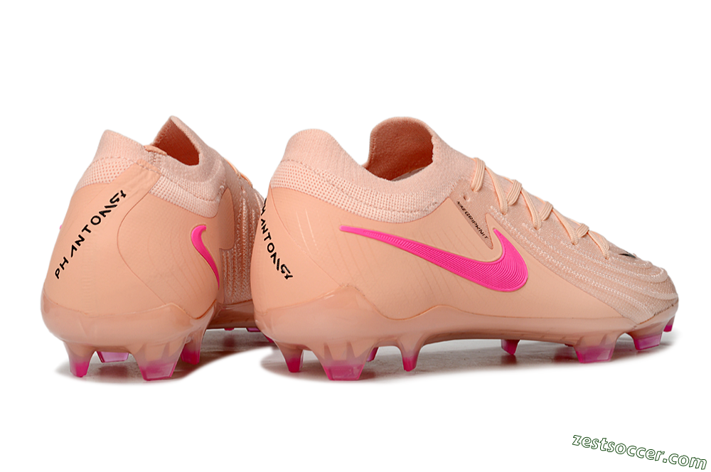 Nike Phantom GX 2 Elite FG Low-Tops Soccer Cleats - Pink/Black 6