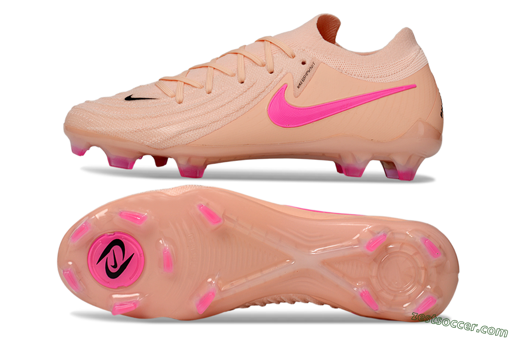 Nike Phantom GX 2 Elite FG Low-Tops Soccer Cleats - Pink/Black 1