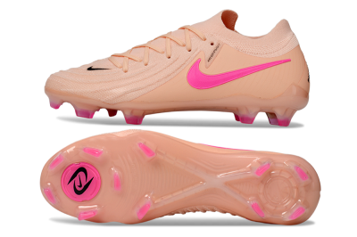 Nike Phantom GX 2 Elite FG Low-Tops Soccer Cleats - Pink/Black