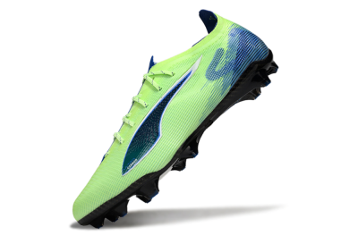 Puma Ultra 5 Ultimate FG Low-Tops Soccer Cleats - Yellow/Blue/White