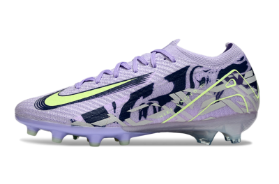 Nike Air Zoom Mercurial Vapor 16 Elite AG Low-Tops Soccer Cleats - Purple/Black/Yellow