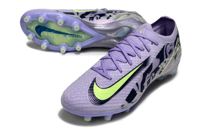 Nike Air Zoom Mercurial Vapor 16 Elite AG Low-Tops Soccer Cleats - Purple/Black/Yellow