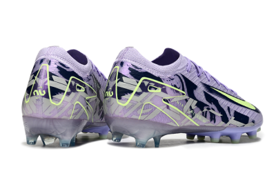 Nike Air Zoom Mercurial Vapor 16 Elite AG Low-Tops Soccer Cleats - Purple/Black/Yellow
