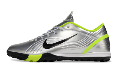 Nike Air Zoom Mercurial Vapor 16 Academy TF Low-Tops Soccer Shoes - Silver/Black/Yellow