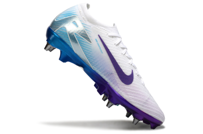Nike Air Zoom Mercurial Vapor 16 Elite SG Low-Tops Soccer Cleats - White/Purple/Jade