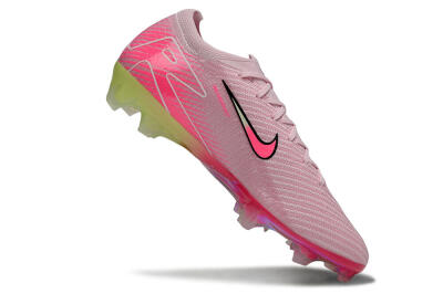 Nike Air Zoom Mercurial Vapor 16 Elite FG Low-Tops Soccer Cleats - Pink/White/Yellow