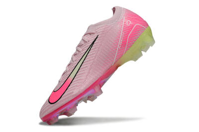 Nike Air Zoom Mercurial Vapor 16 Elite FG Low-Tops Soccer Cleats - Pink/White/Yellow