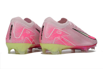 Nike Air Zoom Mercurial Vapor 16 Elite FG Low-Tops Soccer Cleats - Pink/White/Yellow