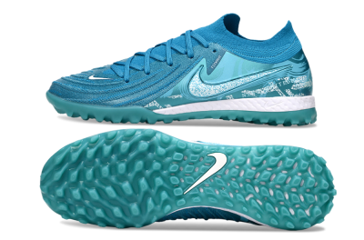 Nike Phantom GX 2 Elite TF Low-Tops Soccer Shoes - Blue/White