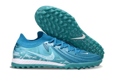 Nike Phantom GX 2 Elite TF Low-Tops Soccer Shoes - Blue/White