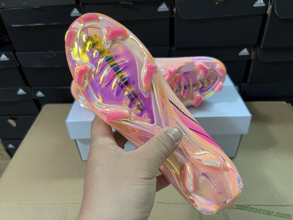 Nike Air Zoom Mercurial Vapor 16 Elite FG Low-Tops Soccer Cleats - Pink/Black/Gold