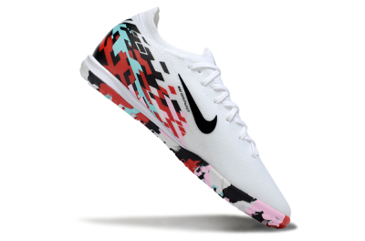 Nike Air Zoom Mercurial Vapor 16 Elite TF Low-Tops Soccer Shoes - White/Black/Red