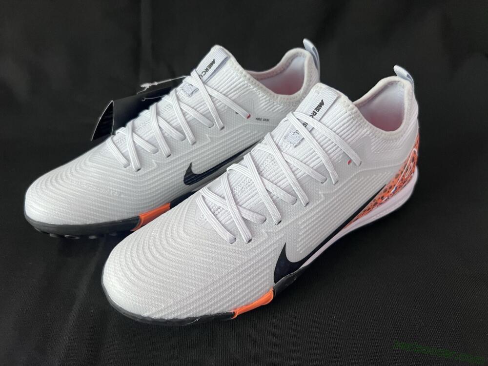 Nike Air Zoom Mercurial Vapor 16 Pro TF Low-Tops Soccer Shoes - Grey/Black/Leopard