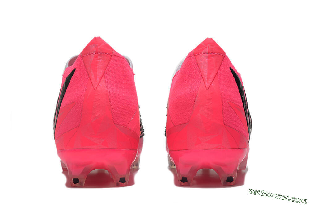 Adidas Predator Edge.1 FG High-Tops Soccer Cleats - White/Pink 5