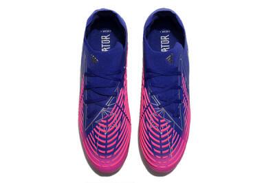 Adidas Predator Edge.1 Low FG Low-Tops Soccer Cleats - Purple/Pink