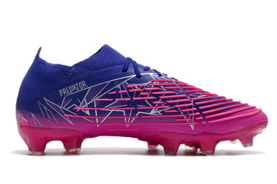 Adidas Predator Edge.1 Low FG Low-Tops Soccer Cleats - Purple/Pink