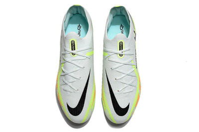 Nike Phantom GT 2 Elite FG Low-Tops Soccer Cleats - White/Green
