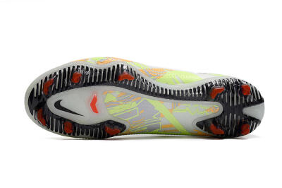 Nike Phantom GT 2 DF Elite FG High-Tops Soccer Cleats - White/Green
