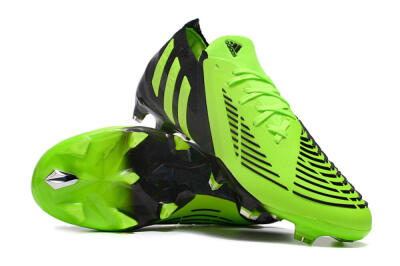 Adidas Predator Edge.1 Low FG High-Tops Soccer Cleats - Green/Black