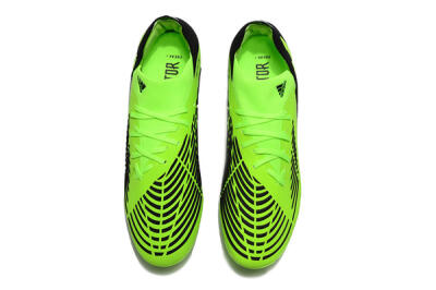 Adidas Predator Edge.1 Low FG High-Tops Soccer Cleats - Green/Black