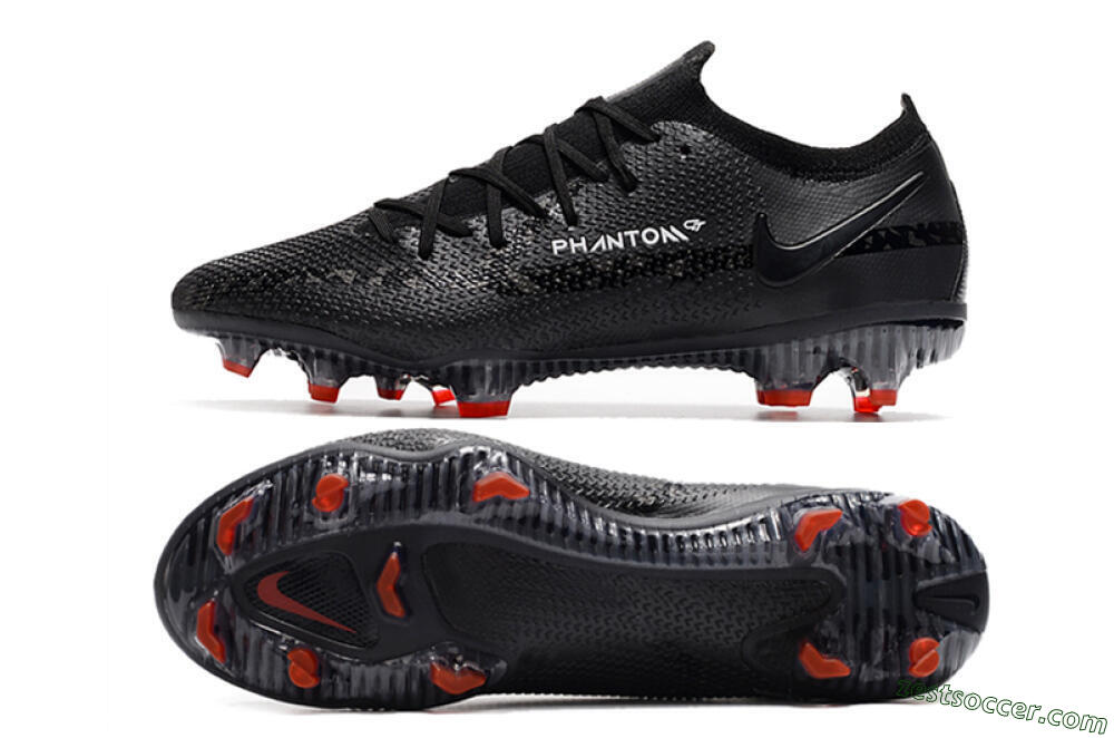 Nike Phantom GT 2 Elite FG Low-Tops Soccer Cleats - Black 1