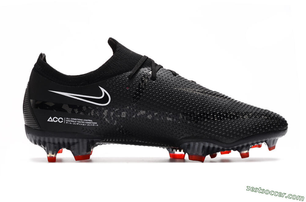 Nike Phantom GT 2 Elite FG Low-Tops Soccer Cleats - Black 4