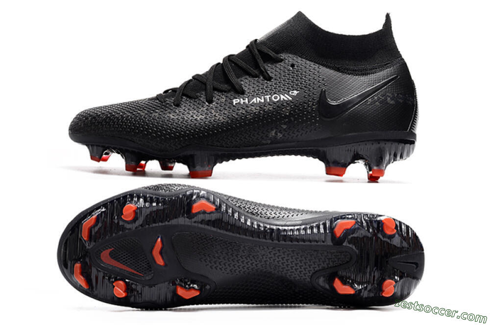 Nike Phantom GT 2 DF Elite FG High-Tops Soccer Cleats - Black 1