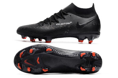 Nike Phantom GT 2 DF Elite FG High-Tops Soccer Cleats - Black