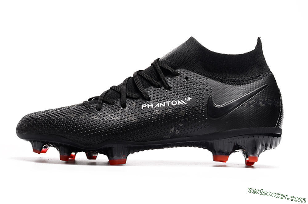 Nike Phantom GT 2 DF Elite FG High-Tops Soccer Cleats - Black 2