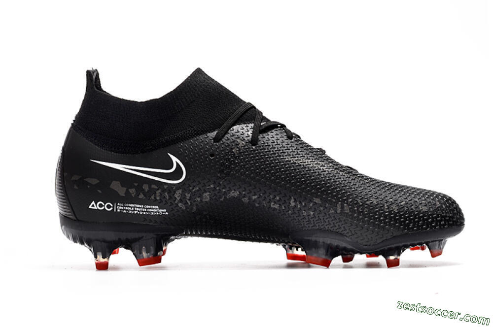 Nike Phantom GT 2 DF Elite FG High-Tops Soccer Cleats - Black 4