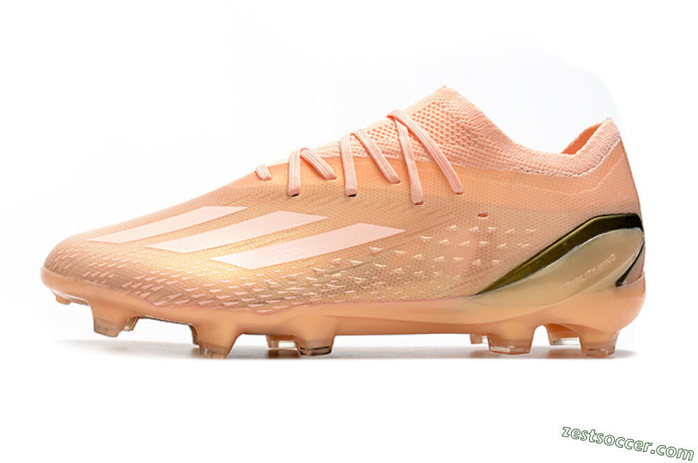 Adidas X Speedportal.1 FG Low-Tops Soccer Cleats - Beige/Black 2
