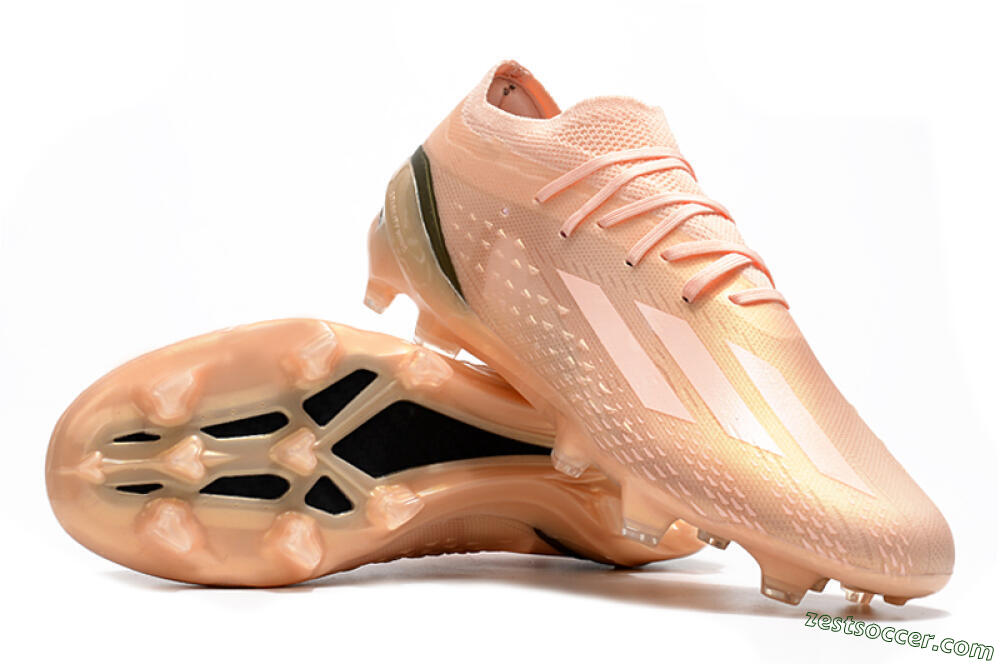 Adidas X Speedportal.1 FG Low-Tops Soccer Cleats - Beige/Black 3