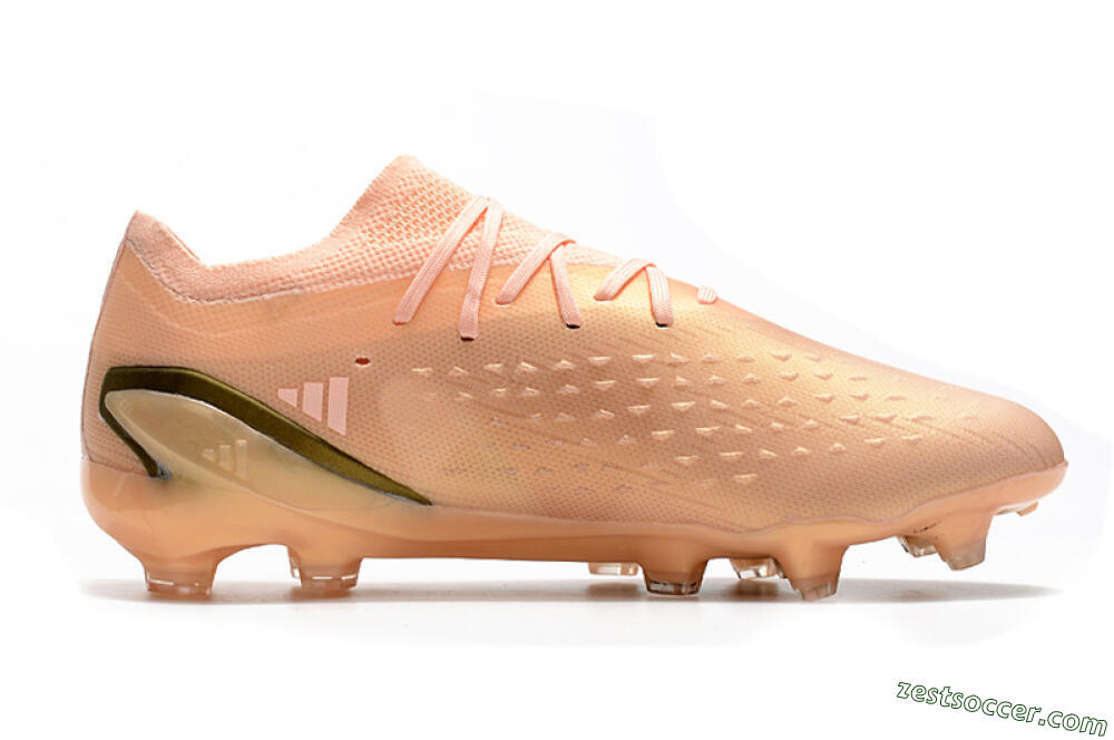 Adidas X Speedportal.1 FG Low-Tops Soccer Cleats - Beige/Black 4