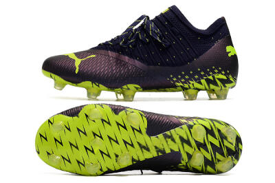Puma Future Z 1.3 Instinct FG Low-Tops Soccer Cleats - Black/Green