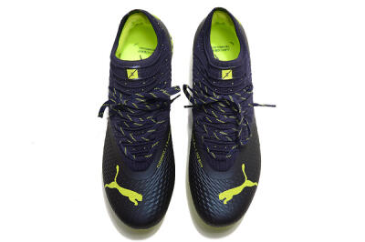 Puma Future Z 1.3 Instinct FG Low-Tops Soccer Cleats - Black/Green
