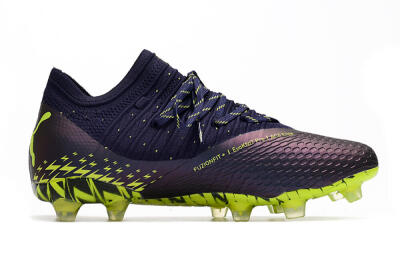 Puma Future Z 1.3 Instinct FG Low-Tops Soccer Cleats - Black/Green