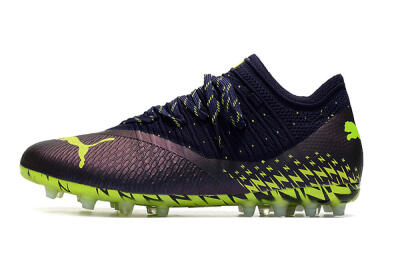 Puma Future Z 1.3 Instinct MG Low-Tops Soccer Cleats - Black/Green