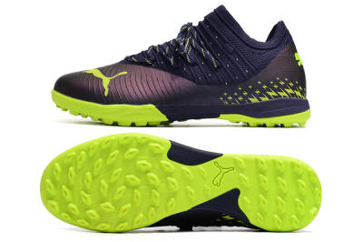 Puma Future Z 1.3 Instinct TF Low-Tops Soccer Shoes - Black/Green