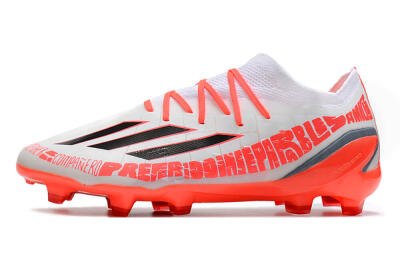 Adidas X Speedportal.1 FG Low-Tops Soccer Cleats - White/Orange