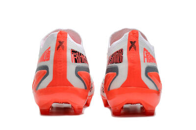 Adidas X Speedportal.1 FG Low-Tops Soccer Cleats - White/Orange