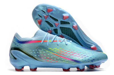 Adidas X Speedportal.1 FG Low-Tops Soccer Cleats - Blue/Pink