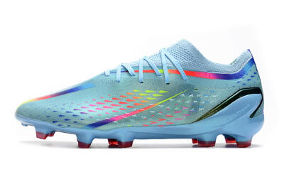 Adidas X Speedportal.1 FG Low-Tops Soccer Cleats - Blue/Pink