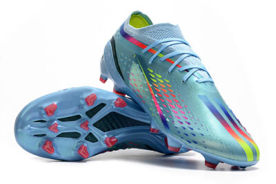 Adidas X Speedportal.1 FG Low-Tops Soccer Cleats - Blue/Pink