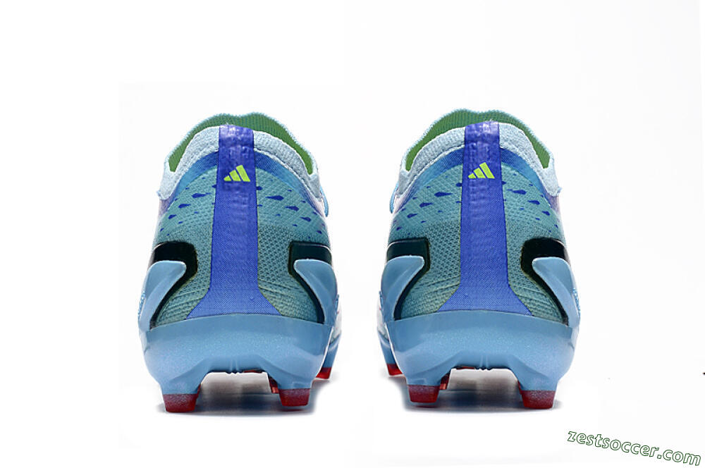 Adidas X Speedportal.1 FG Low-Tops Soccer Cleats - Blue/Pink 5