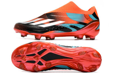 Adidas X Speedportal+ FG Low-Tops Soccer Cleats - Orange/Black