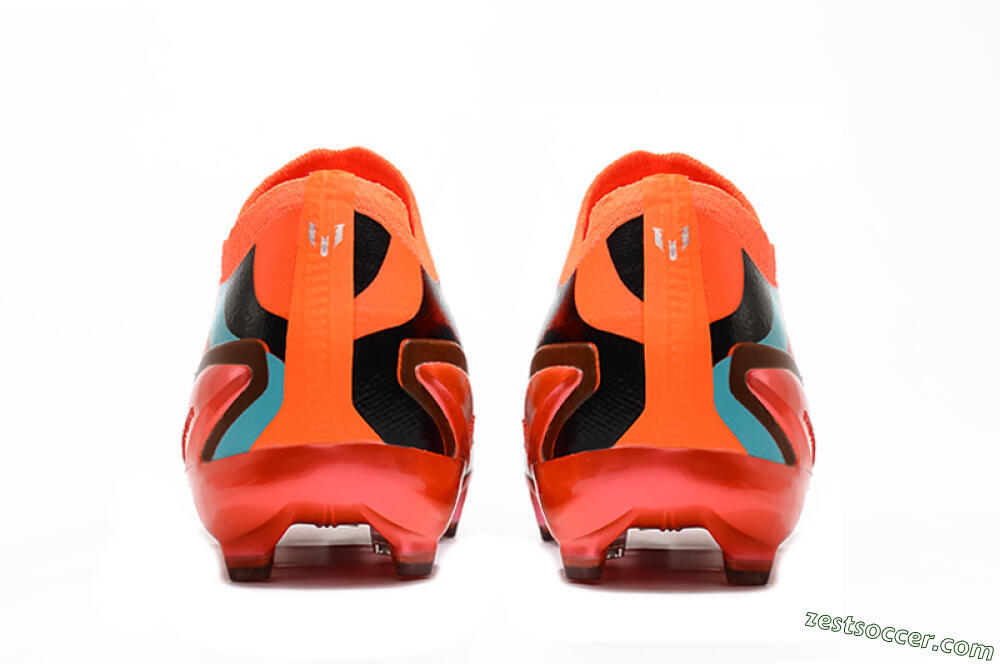 Adidas X Speedportal+ FG Low-Tops Soccer Cleats - Orange/Black 5